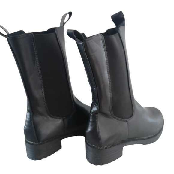 new Fashion Ankle Boots black 10 - Picture 10 of 11